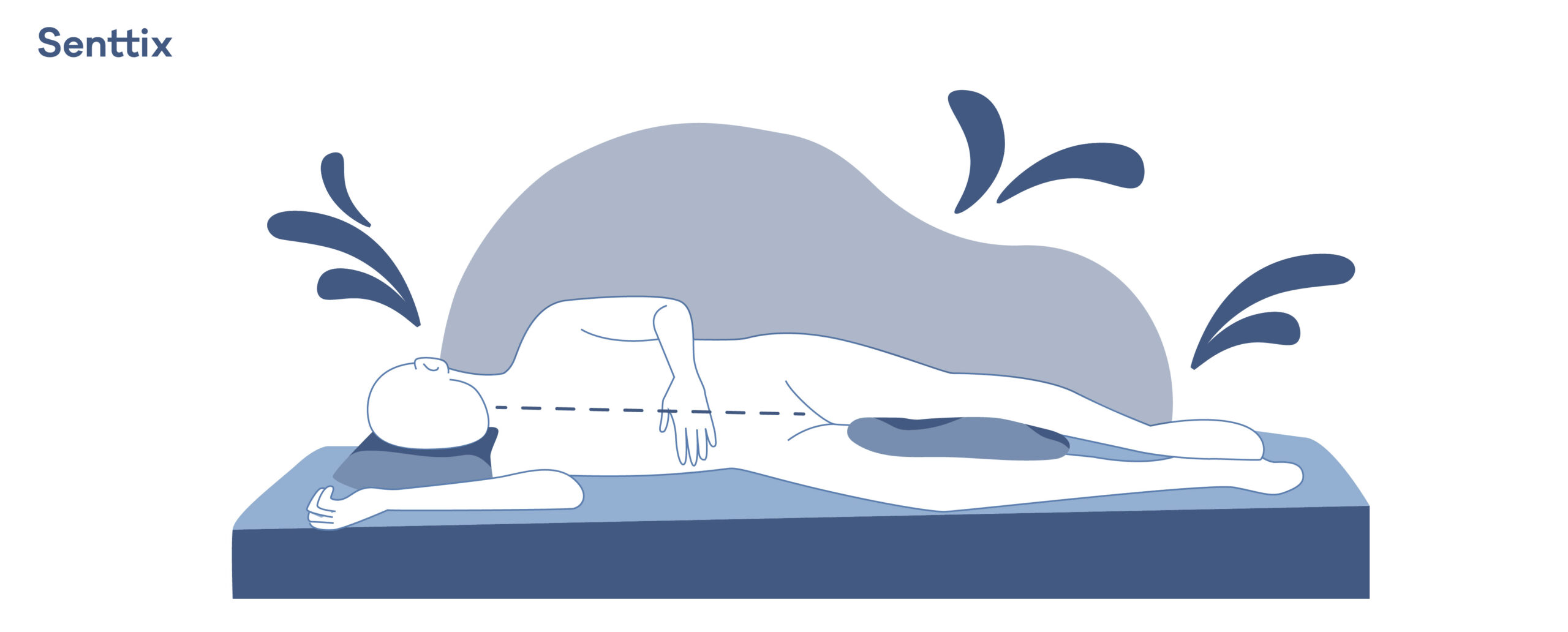 dormir espalda recta colchon para la espalda